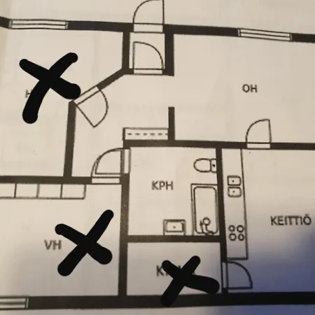 Etelaranta In Detached House アパート *